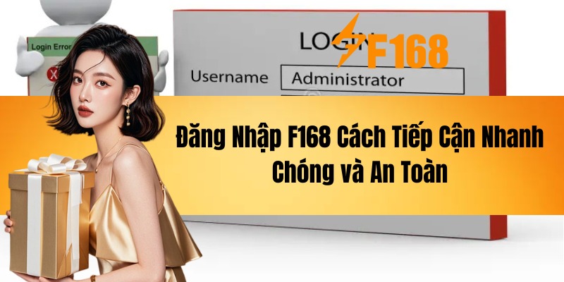 Cách đăng nhập F168 nhanh gọn nhưng an toàn