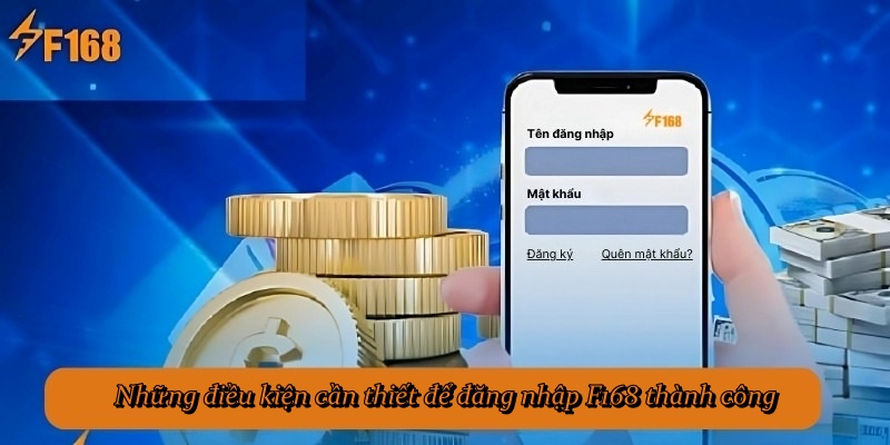 Những điều kiện cần thiết để đăng nhập F168 thành công