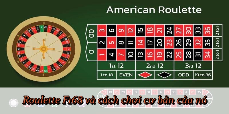 Roulette F168 và cách chơi cơ bản của nó